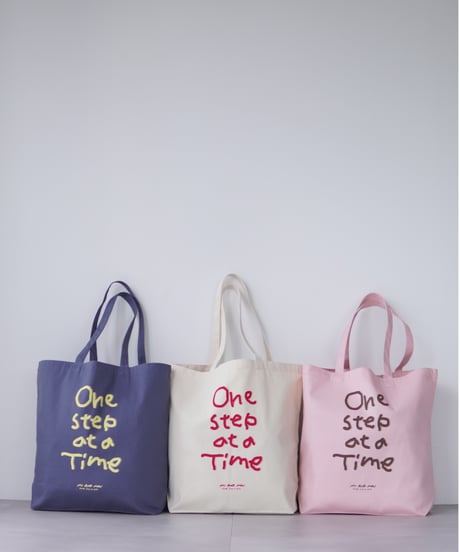 【送料無料】One step at a time Tote bag