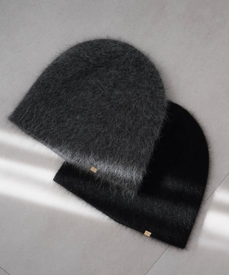 shaggy knit cap