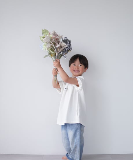 キッズロゴ刺繍Tシャツ｜110-120