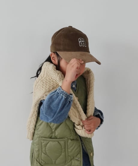 mm corduroy cap 【Kids】