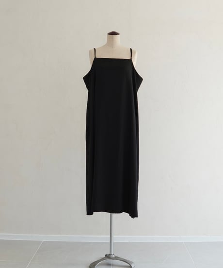 tulle dress｜ブラック