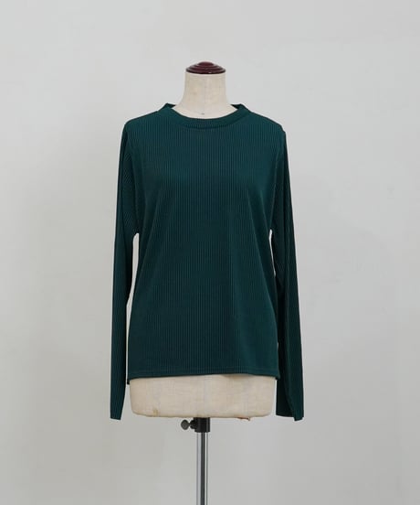 mini neck pullover | グリーン