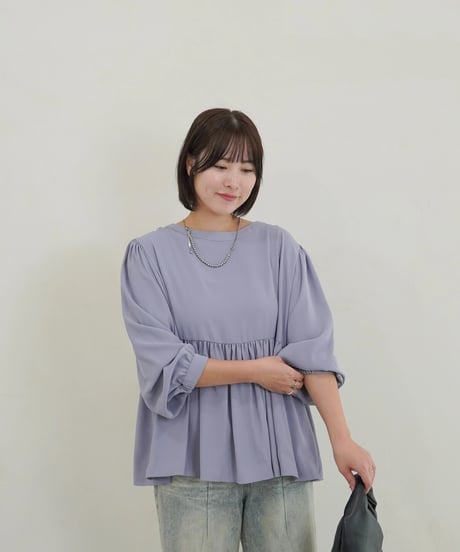 2way peplum blouse｜ラベンダー