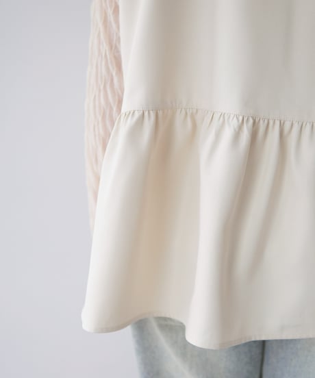 vest blouse｜アイボリー