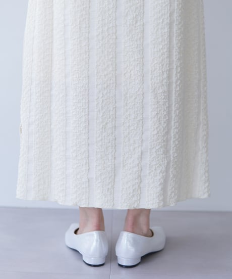 line tight skirt｜アイボリー
