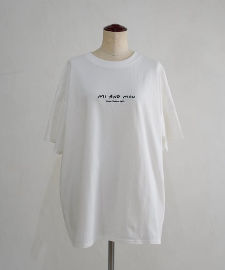 ロゴ刺繍Tシャツ｜size2