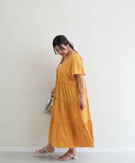 Tiered one-piece | マスタード