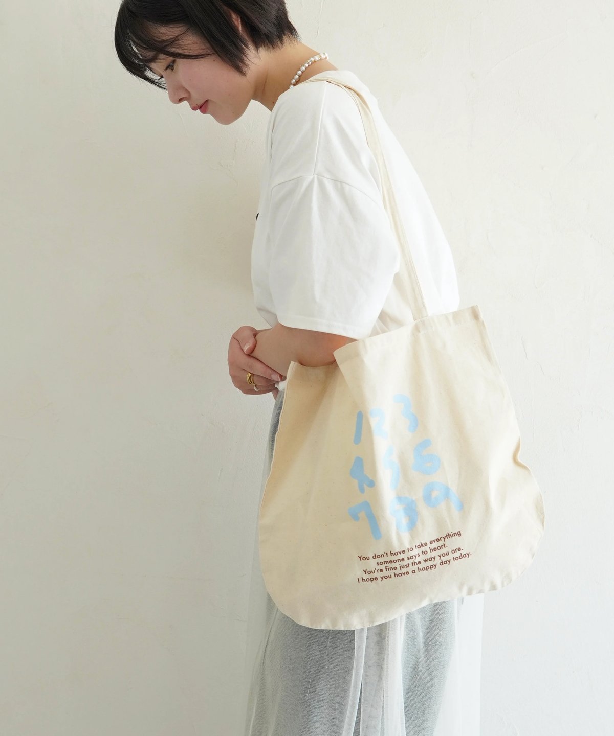 1.2.3トートバッグ | MI AND MOU