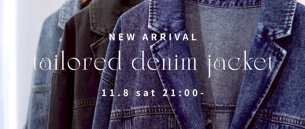 mi and mou tailored denim jacket ジャケット MI AND MOU （ミアモ