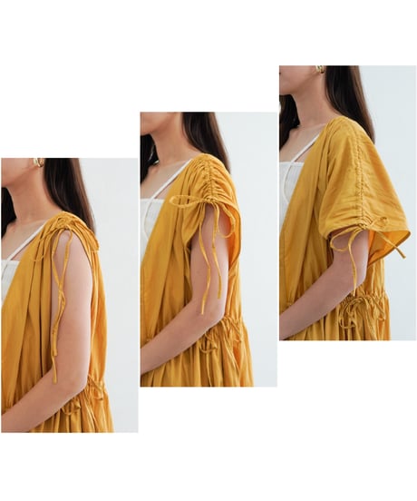 Tiered one-piece | マスタード