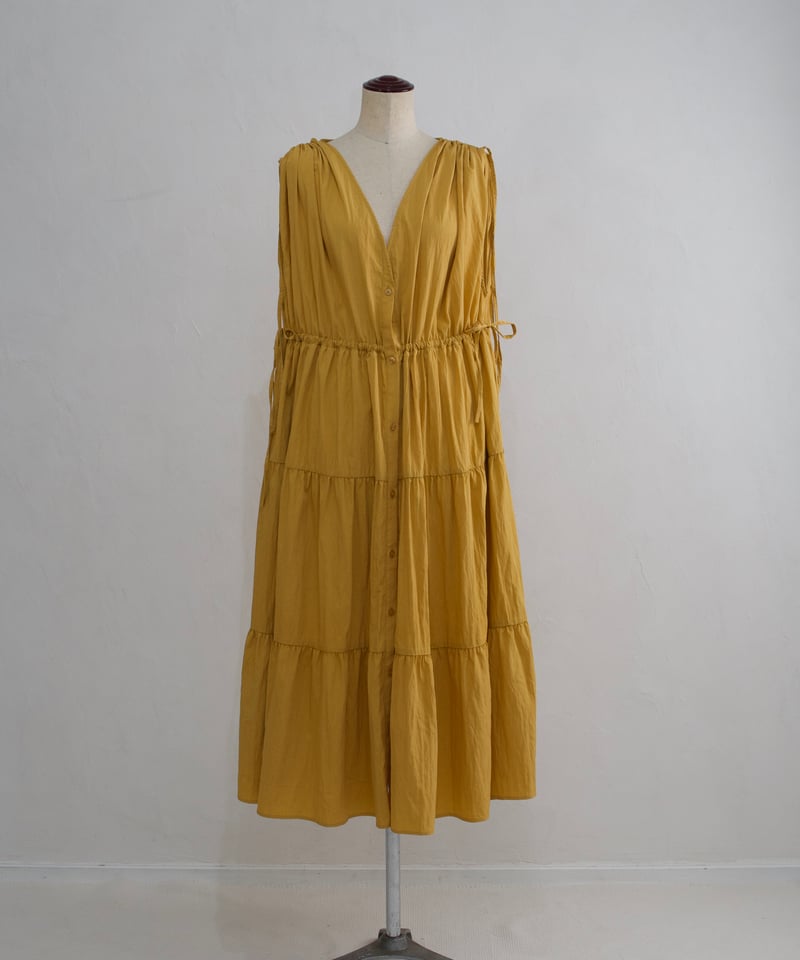 Tiered one-piece | マスタード | MI AND MOU