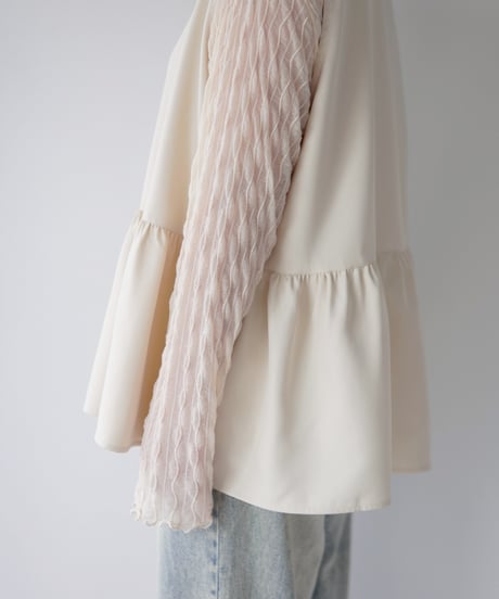 vest blouse｜アイボリー