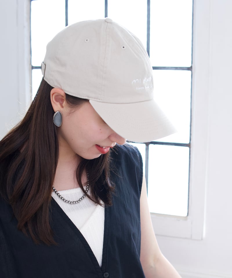 original logo cap | MI AND MOU