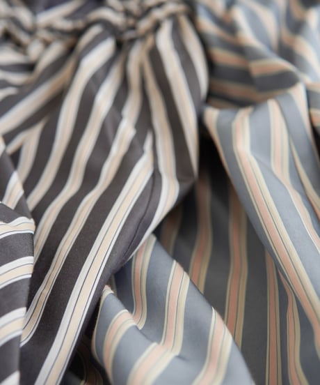 stripe skirt｜ブラック