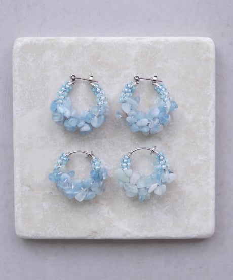 My color hoops | アクアマリン