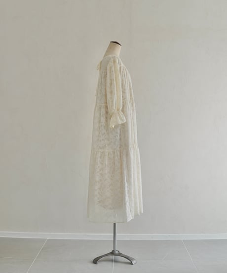 jacquard one-piece｜アイボリー