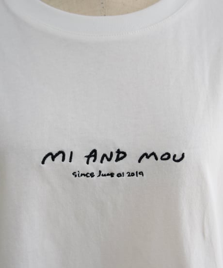 ロゴ刺繍Tシャツ｜size2