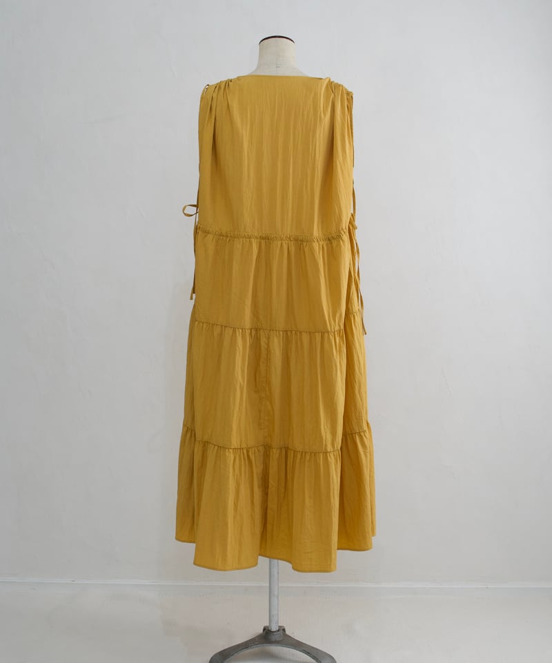 Tiered one-piece | マスタード | MI AND MOU