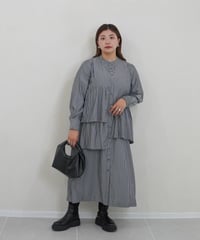 jacquard one-piece｜アイボリー | MI AND MOU