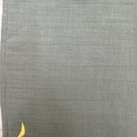【限定】よもぎ玄米カイロ　二重ガーゼカバー付き【月と星の刺繍】よもぎグリーン