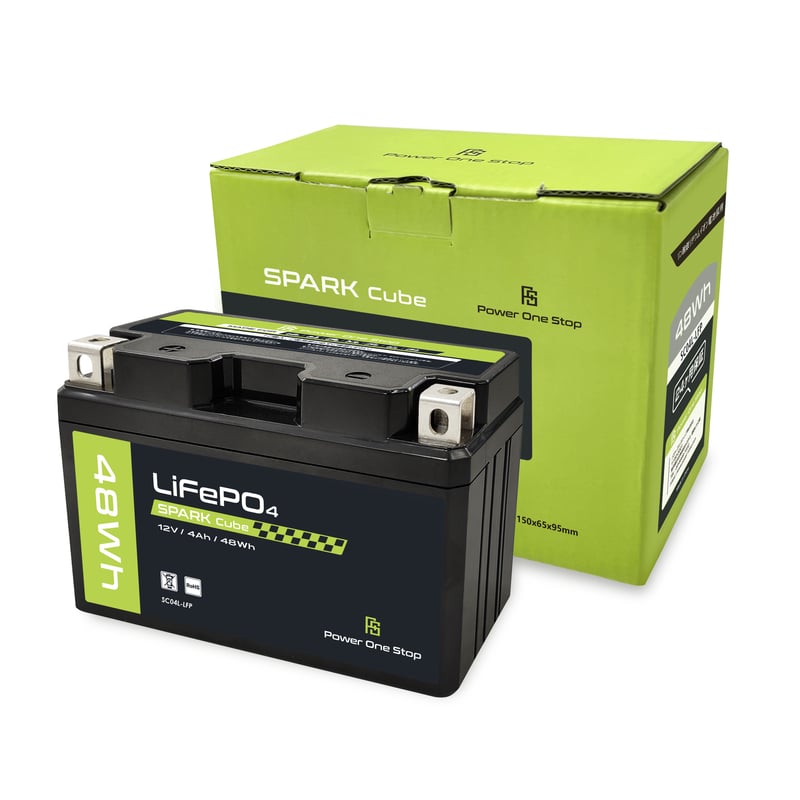 SC04L-LFP 二輪車始動用リチウムイオンバッテリー | Power 1 Stop Onl