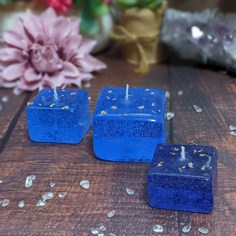 ◇海シリーズ☆ぷよぷよゼリーキャンドル | 魔法のヒーリング雑貨店