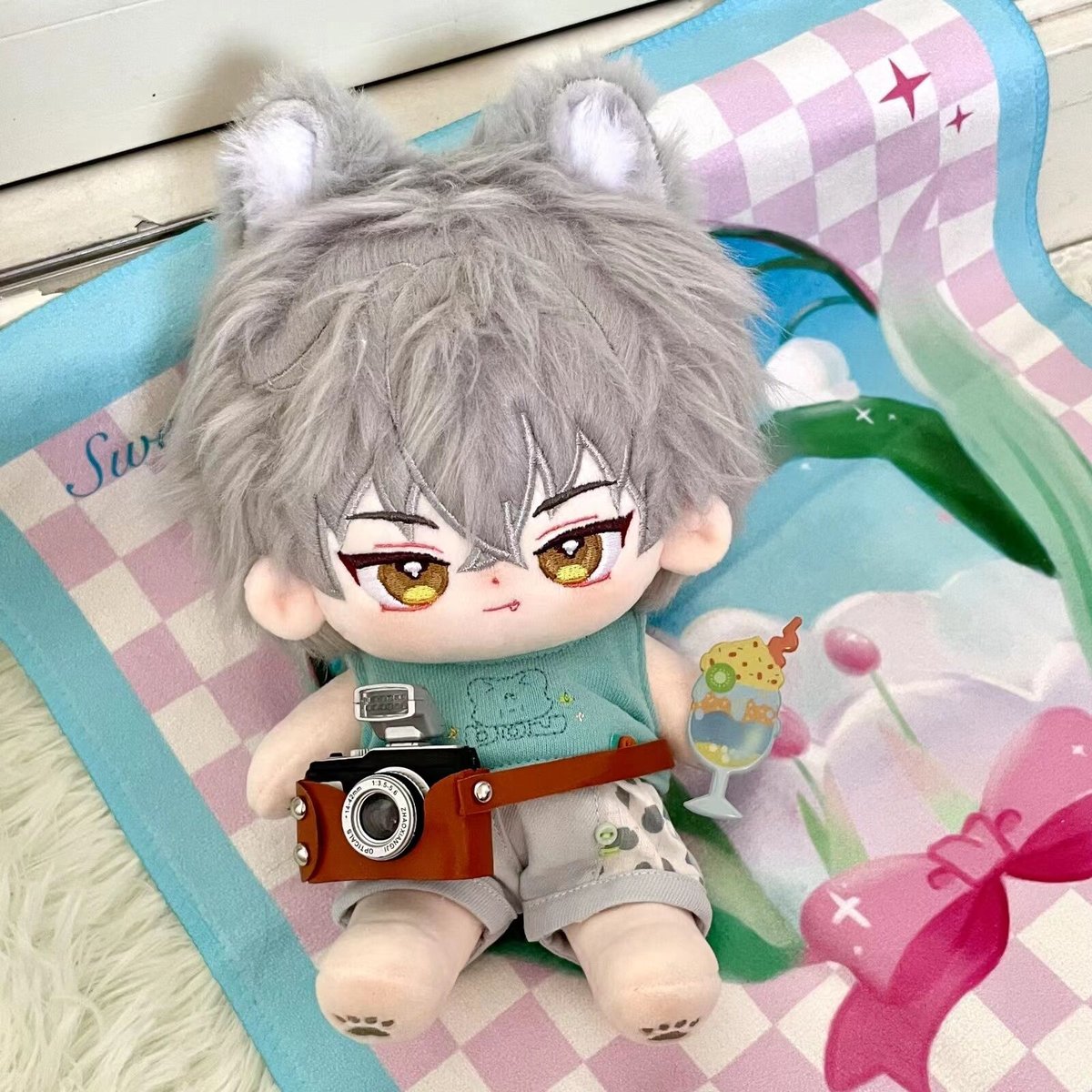 萌萌ぬいぐるみ 大神晃牙 あんさんぶるスターズ!! あんスタ ぬいぐるみ 大神晃牙の通販 by