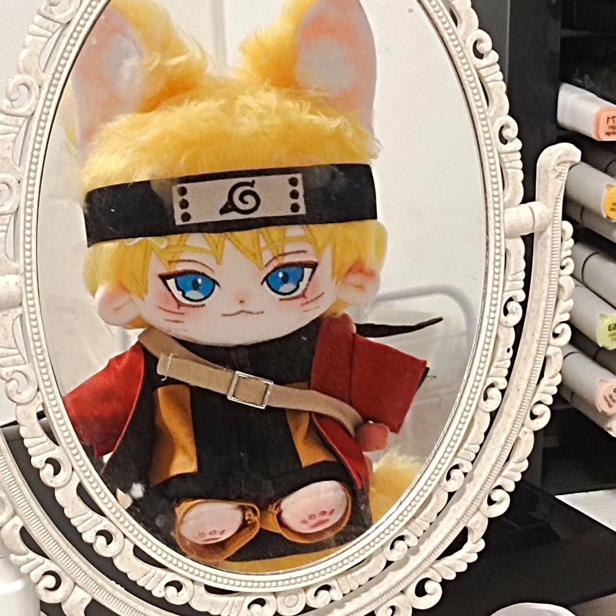 NARUTO うずまきナルト　着せ替えぬいぐるみ　20cm