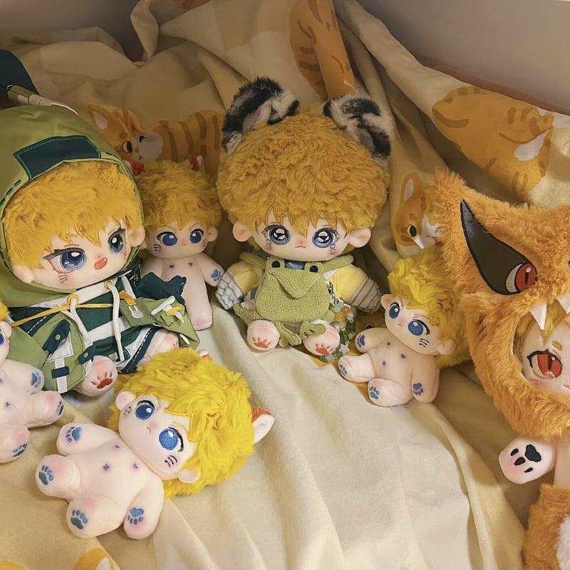 NARUTO うずまきナルト　着せ替えぬいぐるみ20cm 20cm 着せ替えぬいぐるみ本体 うずまきナルト 韓国ぬいぐるみ