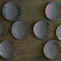 山本幸嗣/泥彩小皿/10.5cm