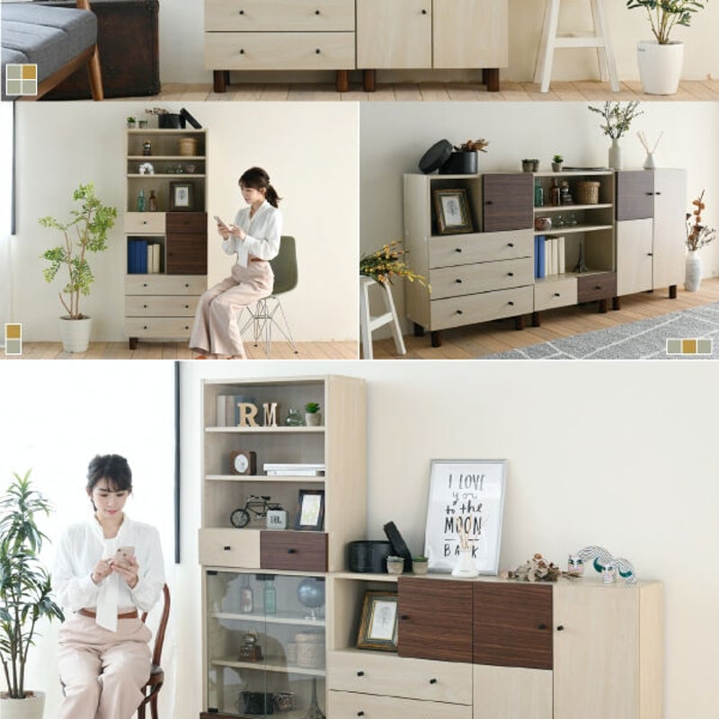 LIVING HOUSE シェルフ　ラック　デスク　棚　キャビネット LIVING HOUSE シェルフラックデスク棚キャビネット