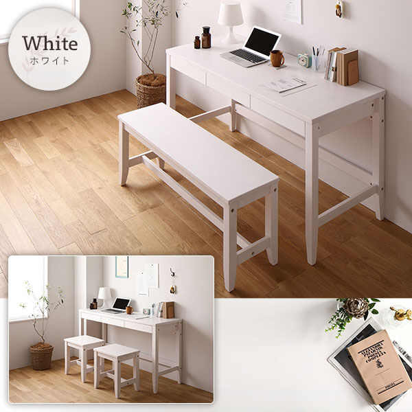 【送料無料・新品未使用】デスクセット　北欧　素朴　シンプル  ナチュラル  人気 innerpeace-desk-image-2-0010-