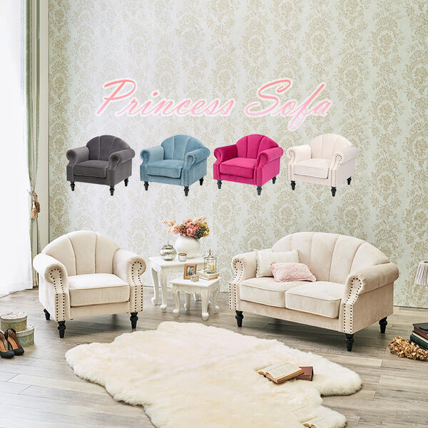 エレガントシングルソファ