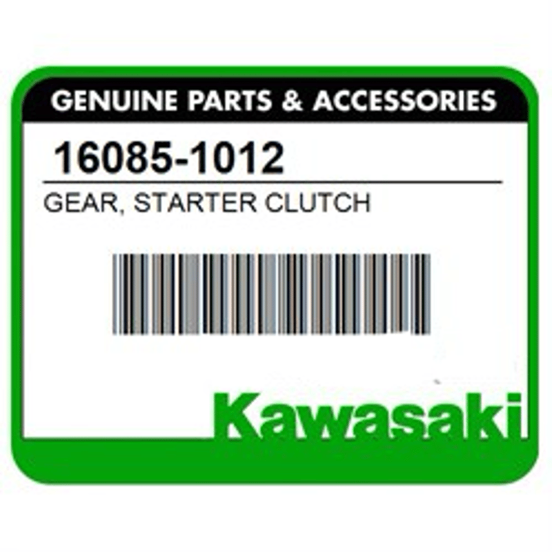新品　カワサキ純正　Z1000J・R他　スターターギヤ　16085-1012 純正新品スターターギア 16085-1012 Z1000mk2 Z1000R Z1100R Z