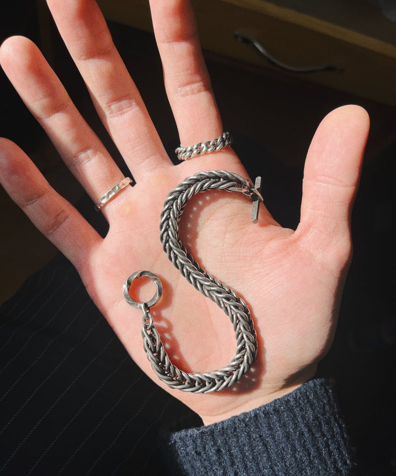 【MARAMCS 】Chain Braceletブレスレットスクエアチェーン MARAMCS 】Chain Braceletブレスレットスクエアチェーン - メルカリ