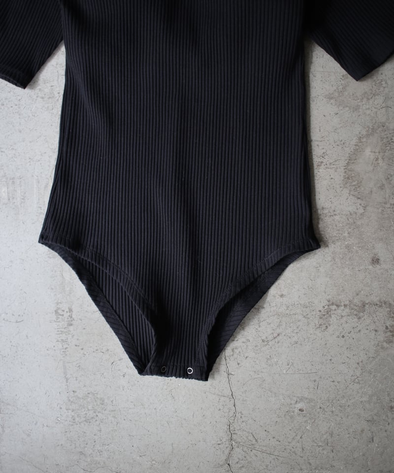 Cotton rib body suit〈23S-TZBS-01〉 | TANZ online