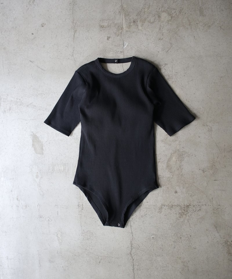 Cotton rib body suit〈23S-TZBS-01〉 | TANZ online
