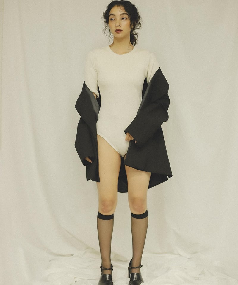 Cotton rib body suit〈23S-TZBS-01〉 | TANZ online
