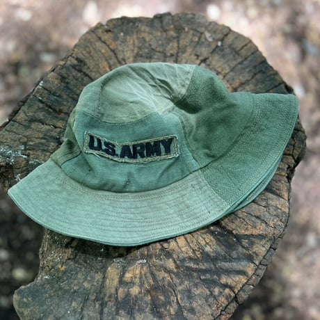redad patchwork bucket hat(military)