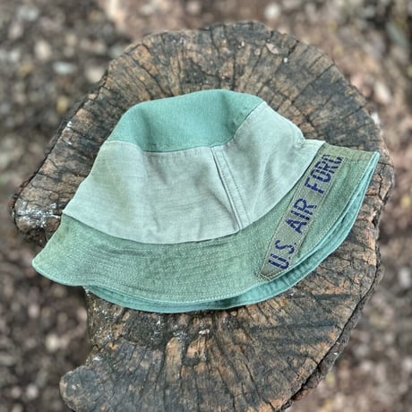 redad patchwork bucket hat(military)