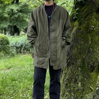 redad vintage military equipment stand collar coat
