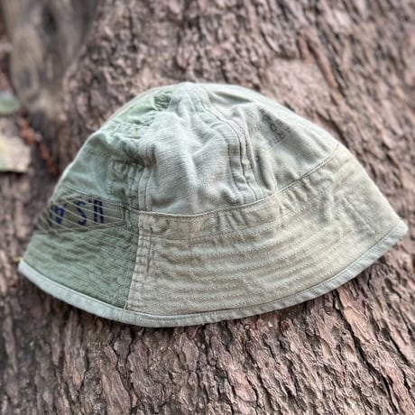 redad patchwork sailor hat(military)