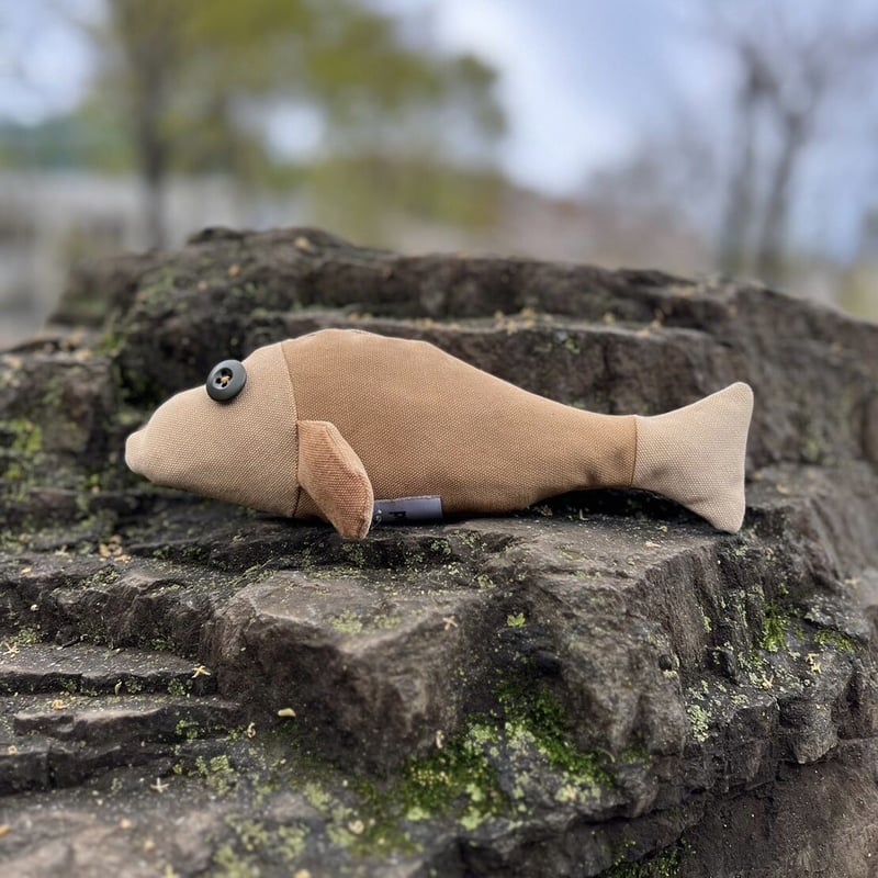 redad patchwork soft toy Fish duck redad
