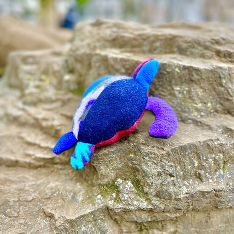 redad patchwork soft toy Turtle (fleece)