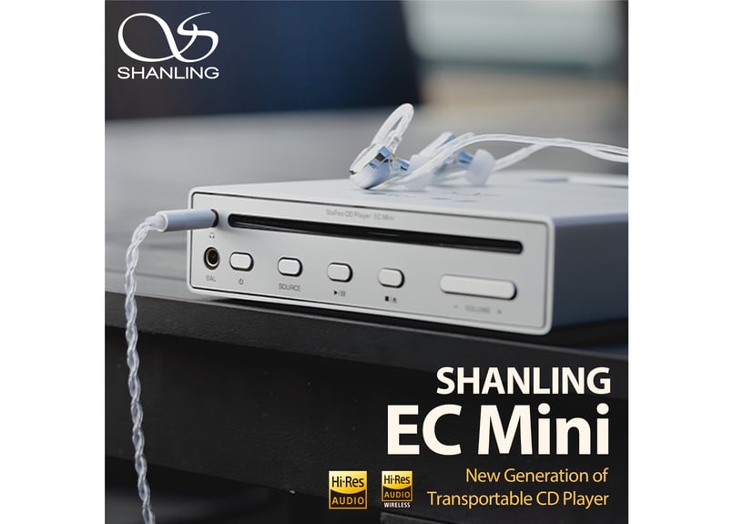 ポータブルプレーヤー SHANLING EC Mini SHANLING EC Mini BLACK シャンリン ポータブル CDプレーヤー