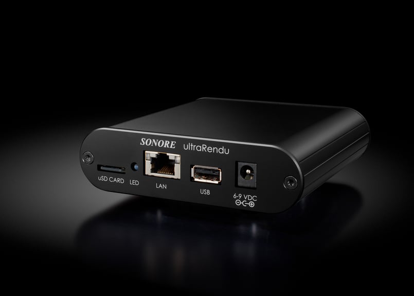SONORE 係わる microRenduネットワークオーディオストリーマー