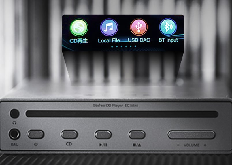 SHANLING EC Mini 4.4mm対応フルバランスポータブルCDプレーヤー