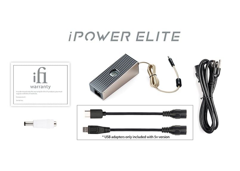 iFi audio iPower Elite 超ローノイズ大容量ACアダプター | Bi-Wi...