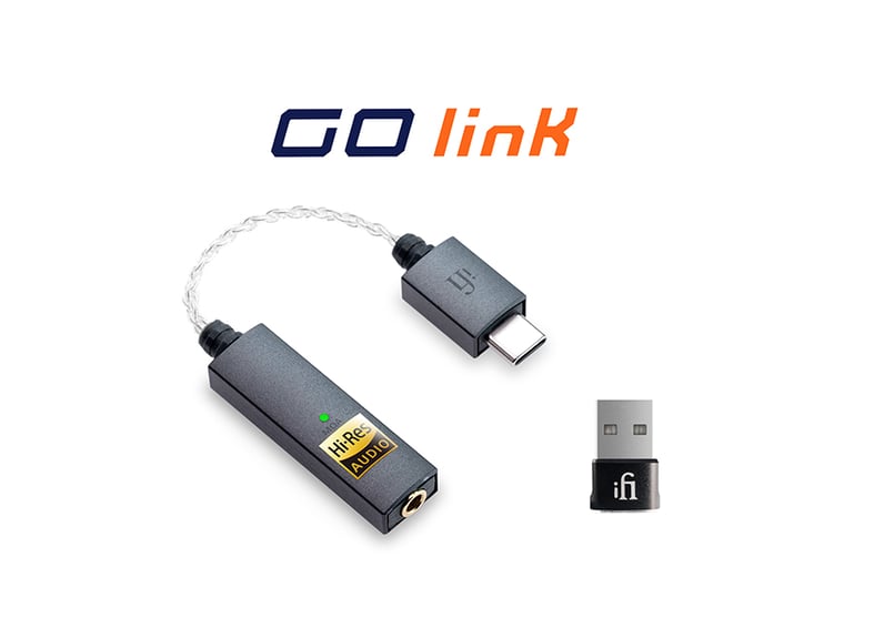 iFi audio GO link スティック型USB-DACアンプ