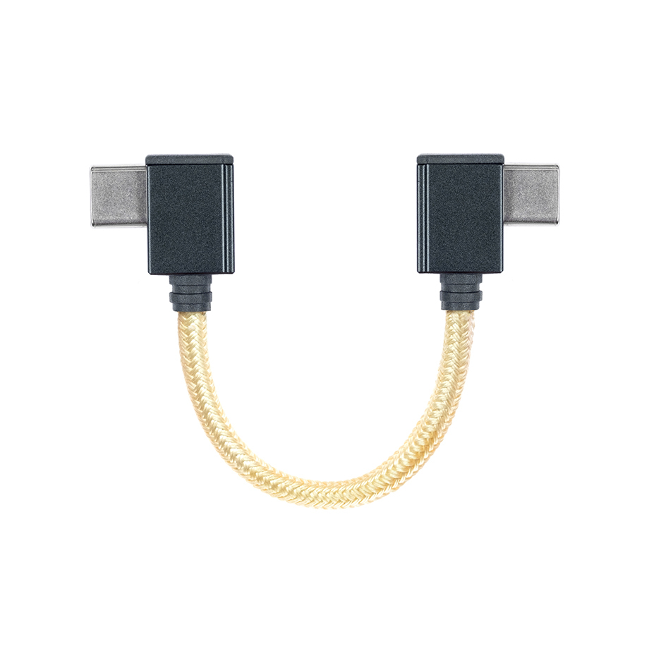 自作品 オーディオ用 USB type-c OTGケーブル(8芯)（USB